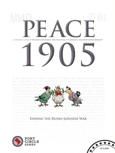 Dragon's Lair Peace 1905 kortspel förhandling 1–3 spelare