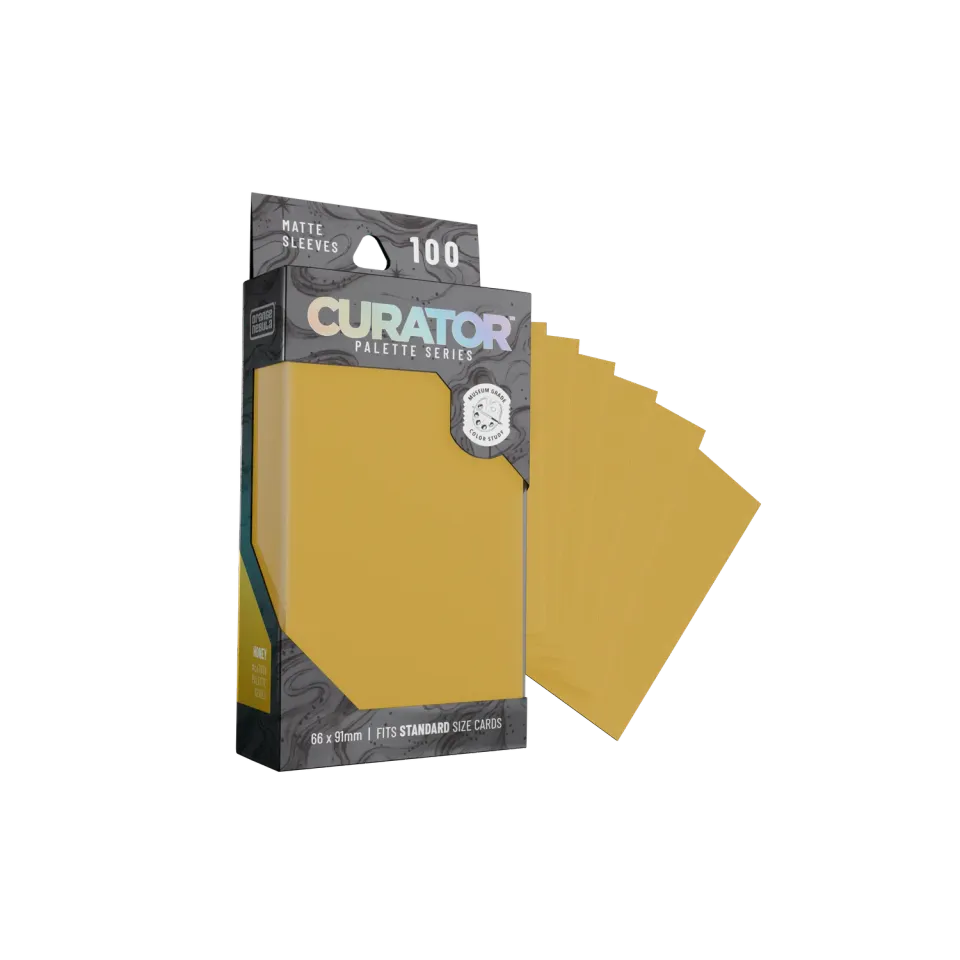Orange Nebula Curator Palette Honey kortskydd 100-pack