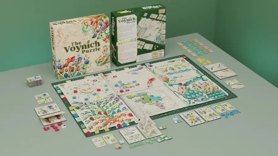 Dragon's Lair The Voynich Puzzle pusselspel 1-4 spelare