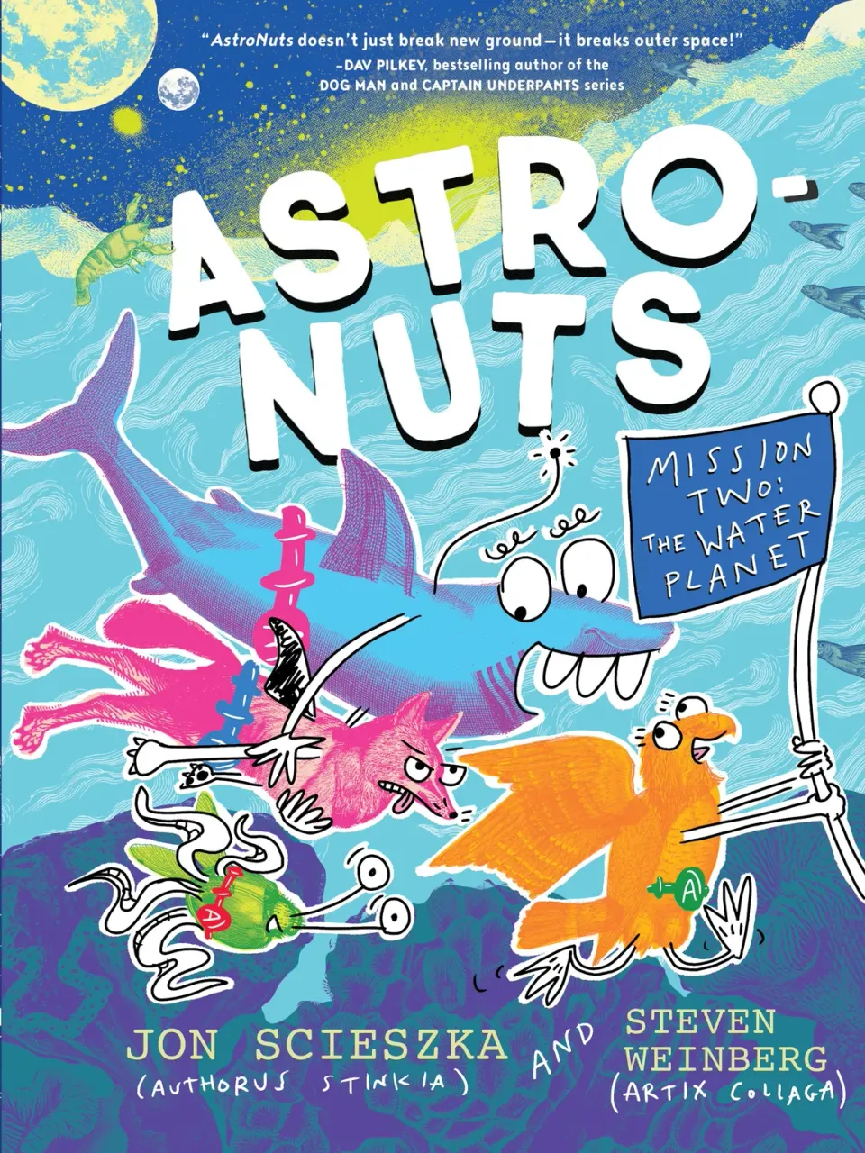 AstroNuts Mission Two Water Planet kapitelbok