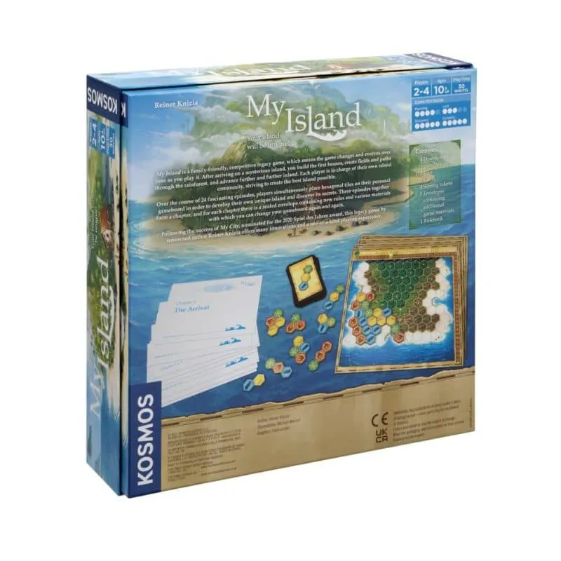 Kosmos My Island brädspel legacy 24 kapitel