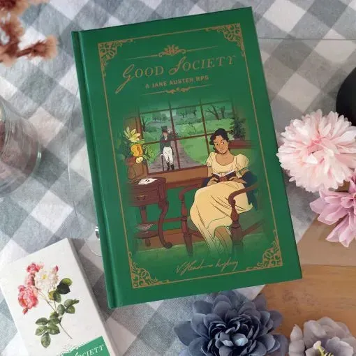 Dragon's Lair Good Society rollspel Jane Austen regency box