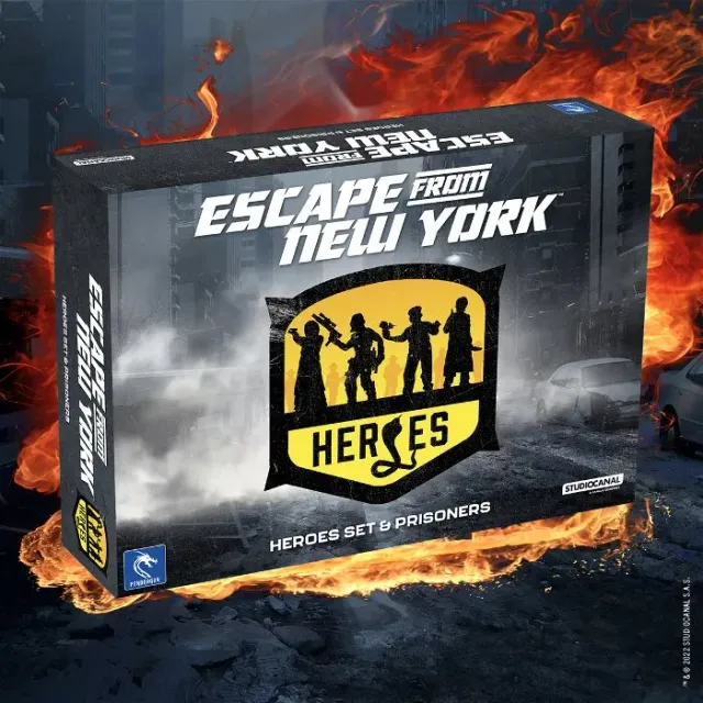 Pendragon Escape from New York Heroes + Prisoners miniatyrset