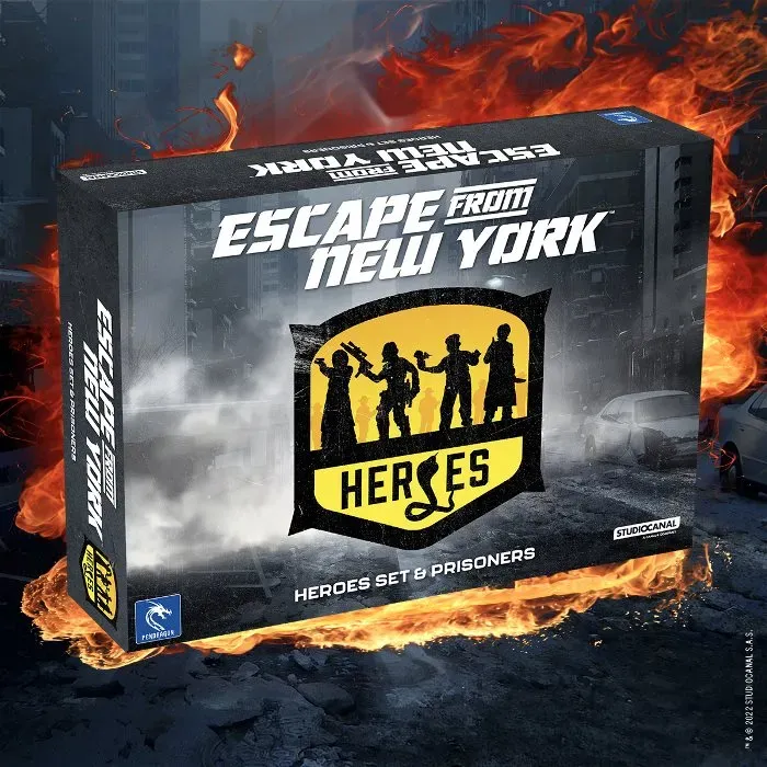 Pendragon Escape from New York Heroes + Prisoners miniatyrset