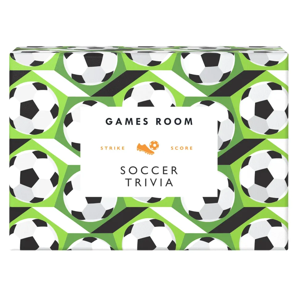 Games Room Soccer Trivia frågespel 140 frågor flerval