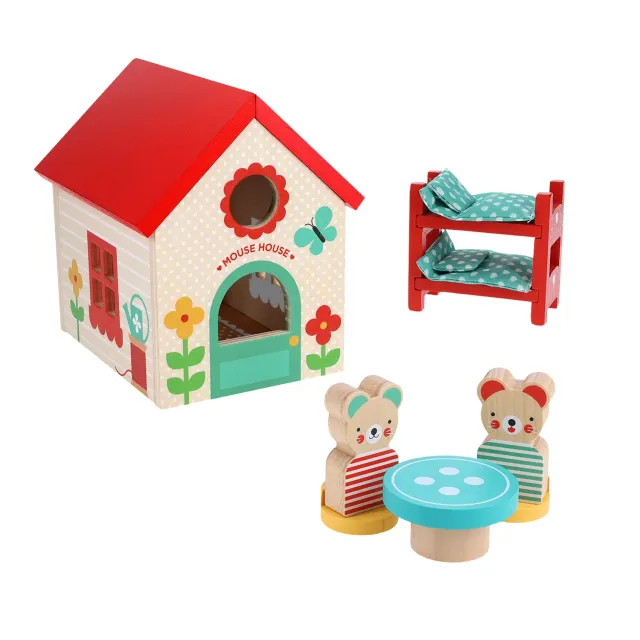 Games Room Mouse House träleksak lekset