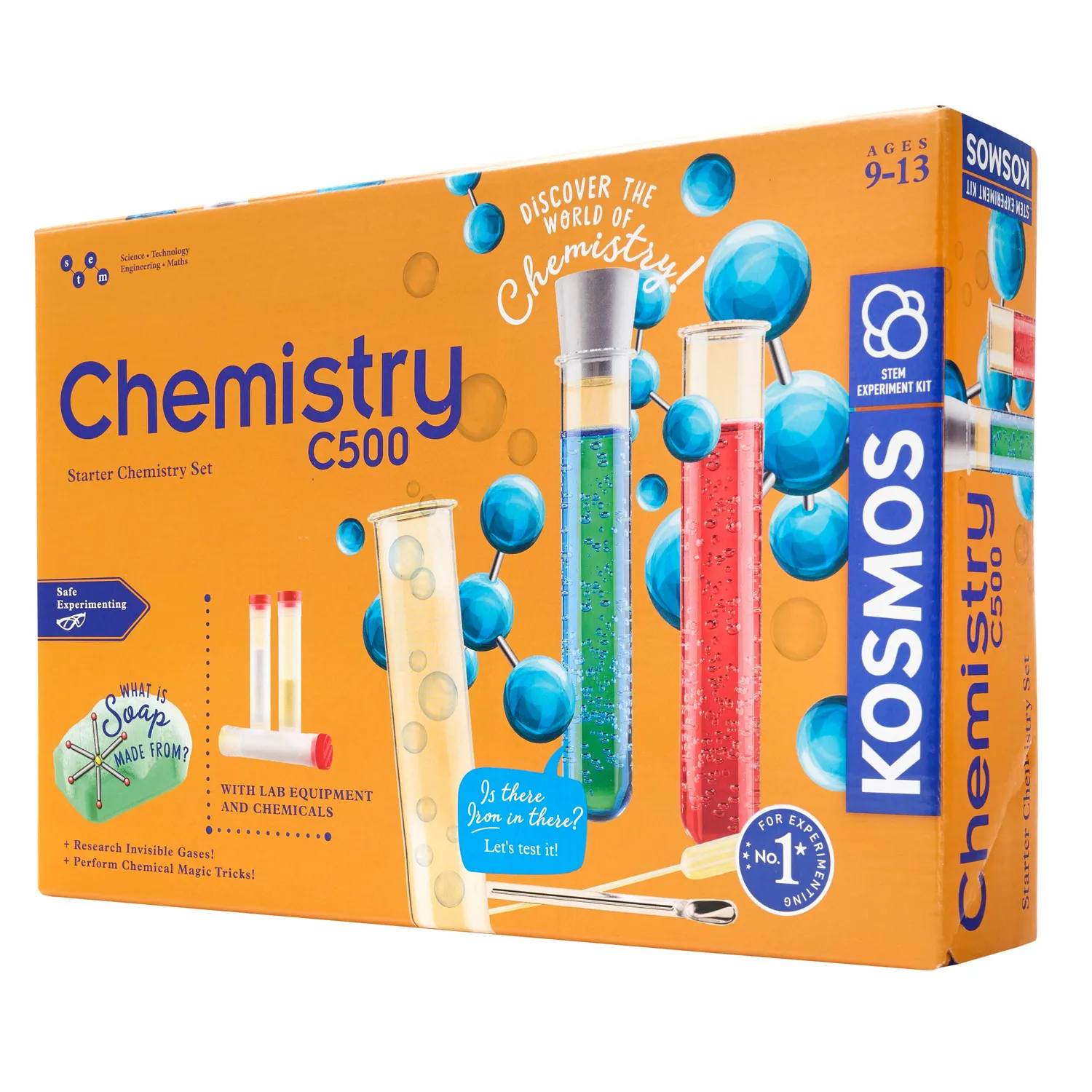 Kosmos Chemistry C500 kemiset experimentlåda