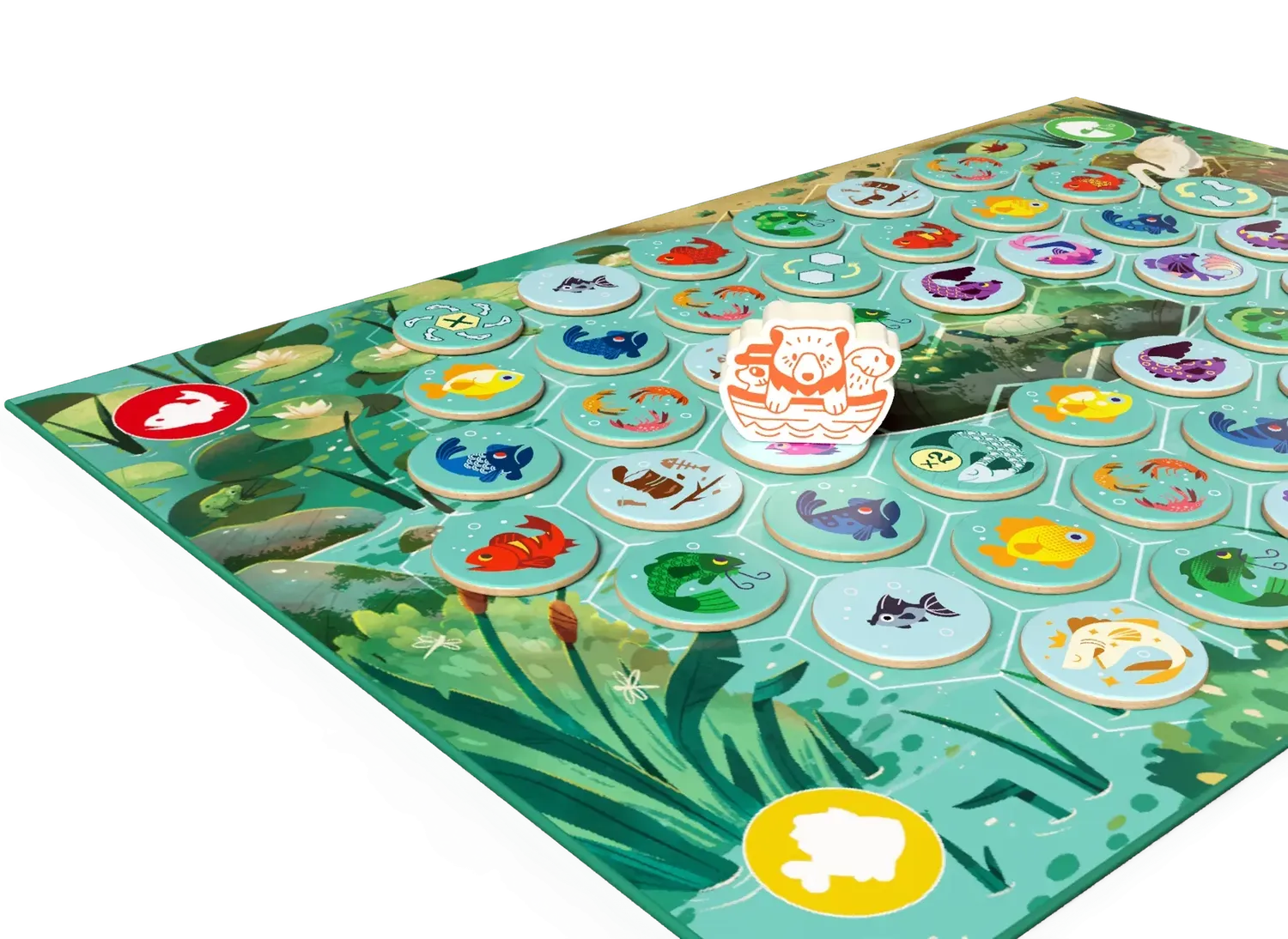 Friendly Fishing brädspel familjespel 2–5 spelare 20–30 min