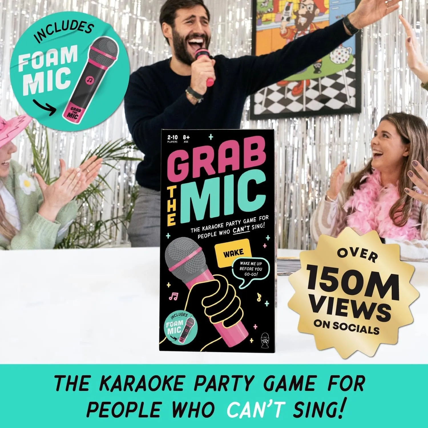 Dragon's Lair Grab The Mic partyspel 2-10 spelare musik fest