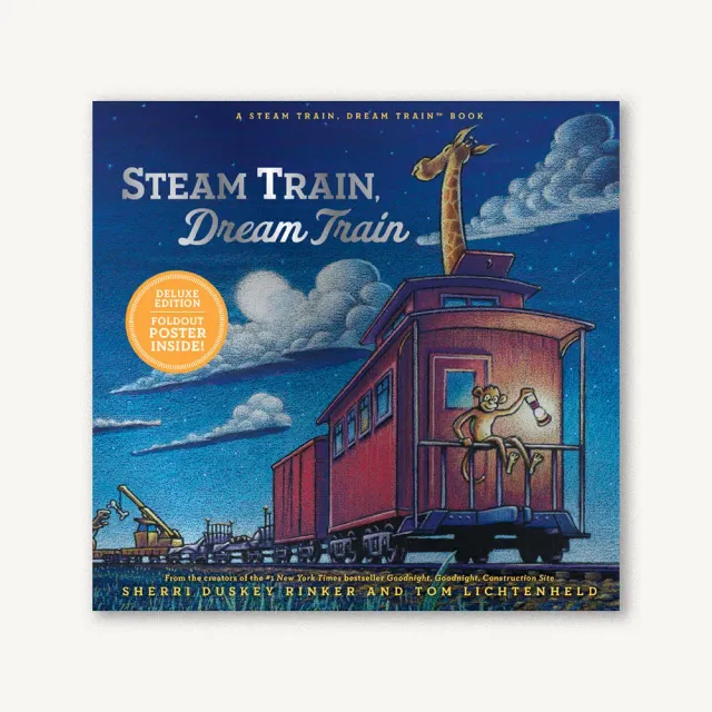 Games Room Steam Train Dream Train Deluxe sagobok med poster