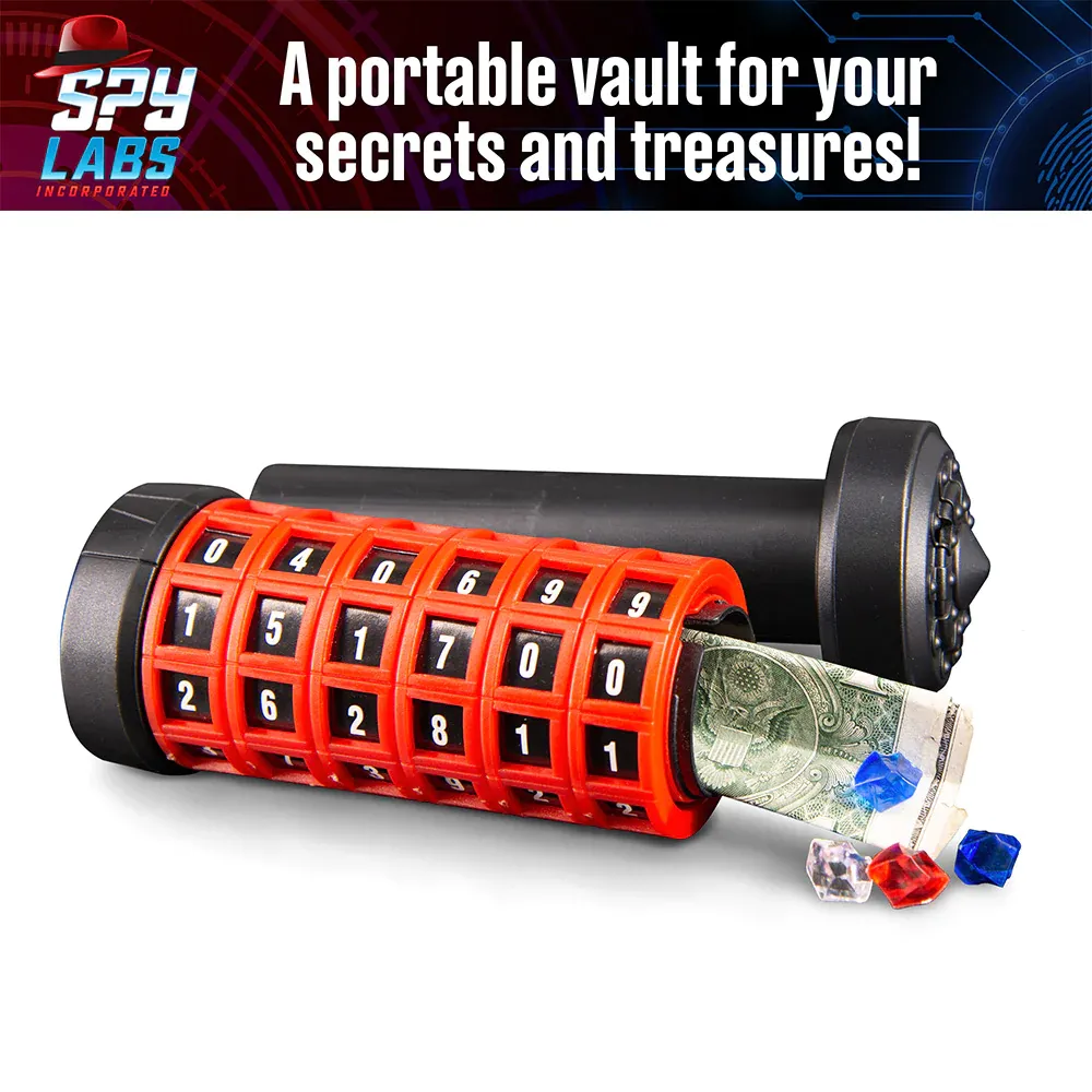Kosmos Spy Labs Cryptic Puzzle Safe kassaskåp kodlås