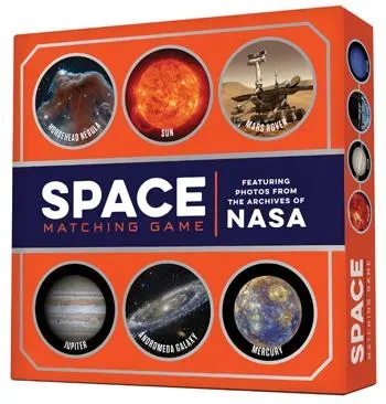 Games Room Space Matching Game memoryspel rymd NASA-bilder
