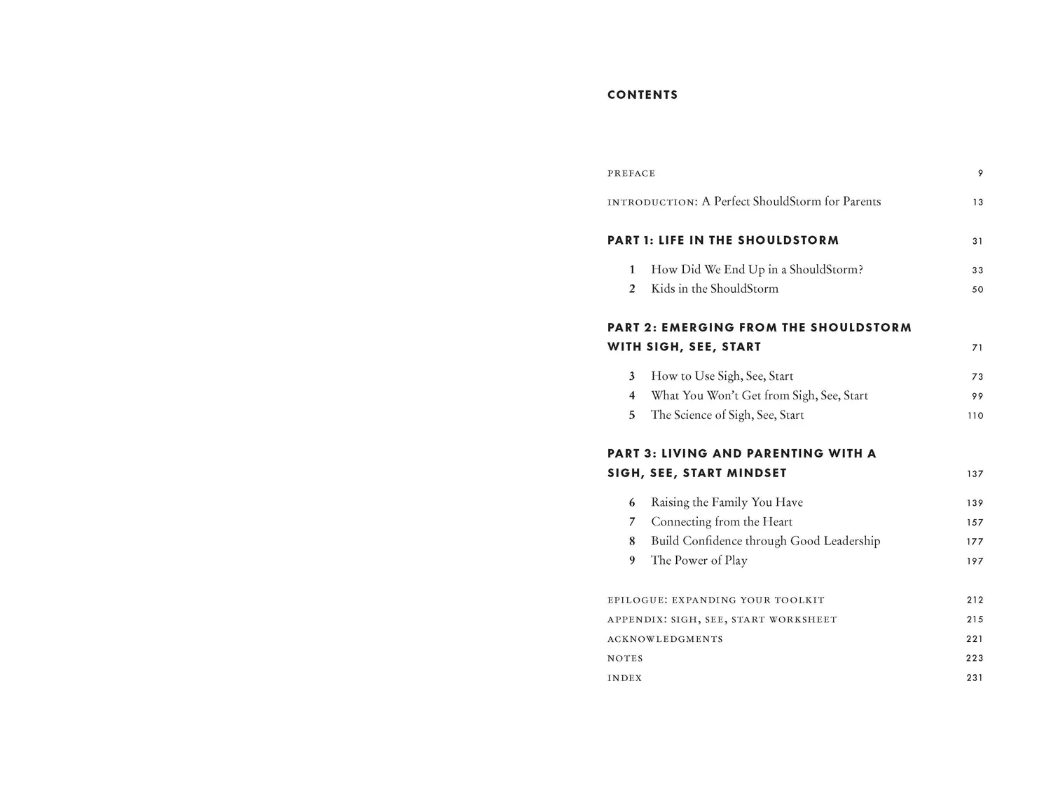 Chronicle Books Sigh See Start föräldrabok mindful pocket