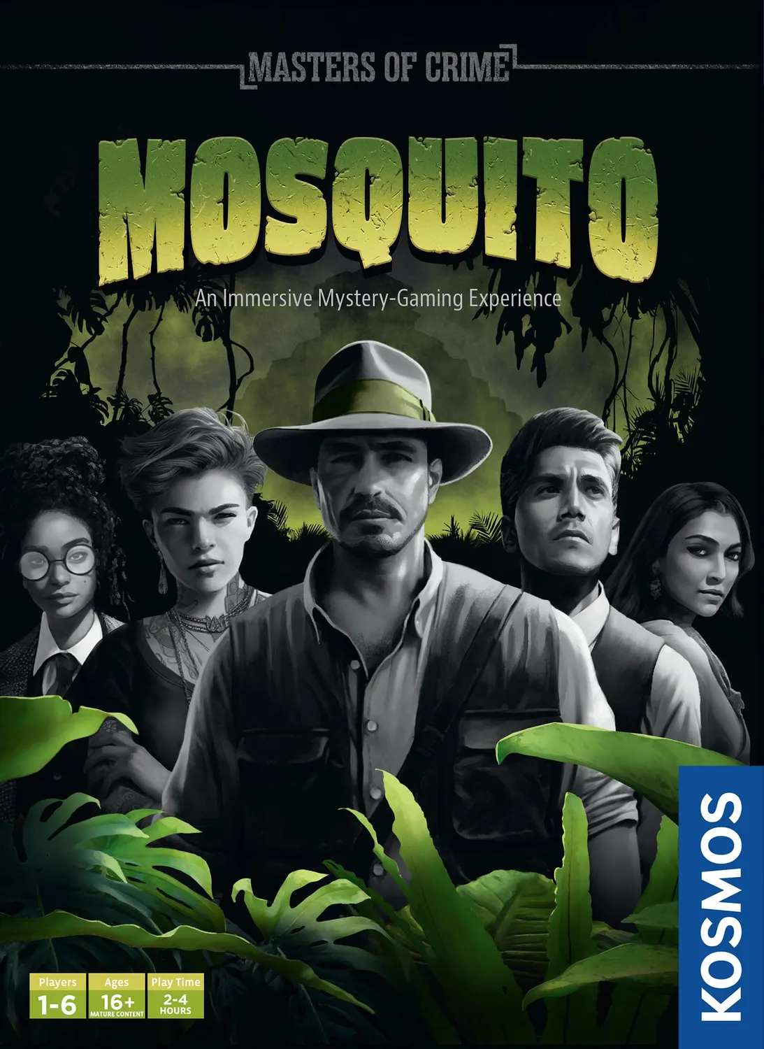 Kosmos Masters of Crime Mosquito sällskapsspel krim