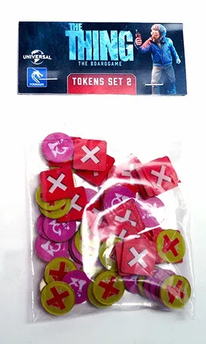 Pendragon Game Studio The Thing Token Set 2 tokens plexiglas