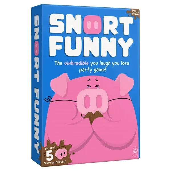 Snort Funny partyspel familj 5 trynen