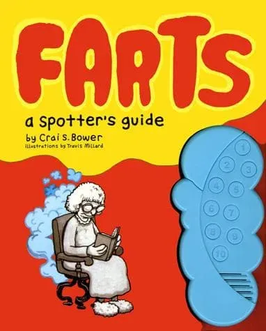 Games Room Farts A Spotter's Guide humorbok med ljud