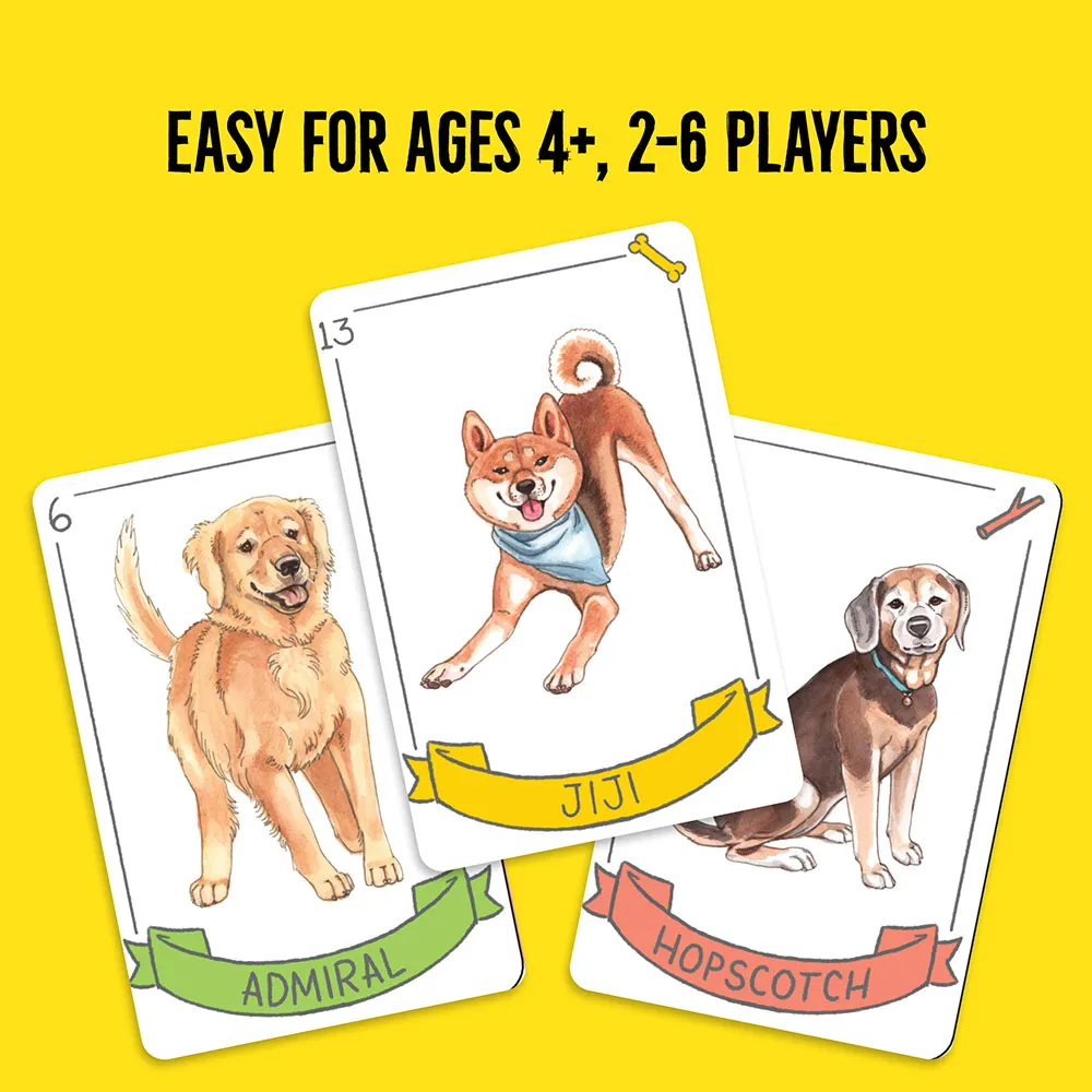 Games Room Go Fetch kortspel hundar 2-6 spelare