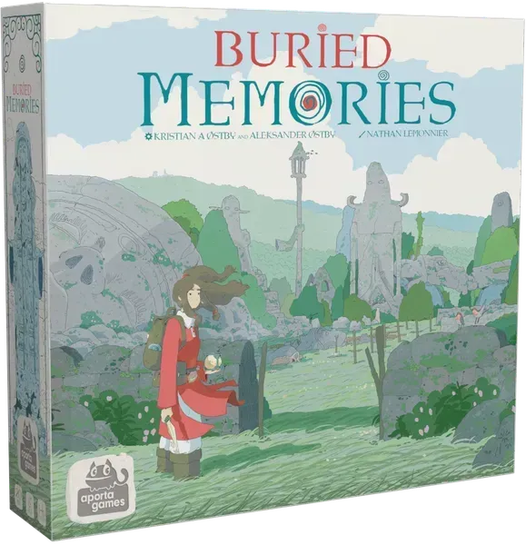 Dragon's Lair Buried Memories brädspel familj 1-6