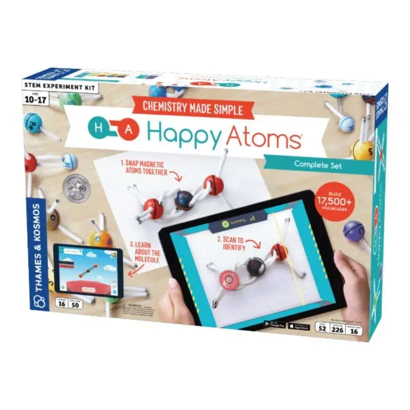 Kosmos Happy Atoms Complete Set kemilåda 50 atomer