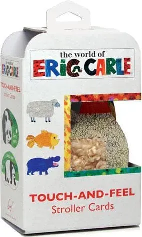 Games Room Eric Carle Stroller Cards sensoriska kort 5-pack baby