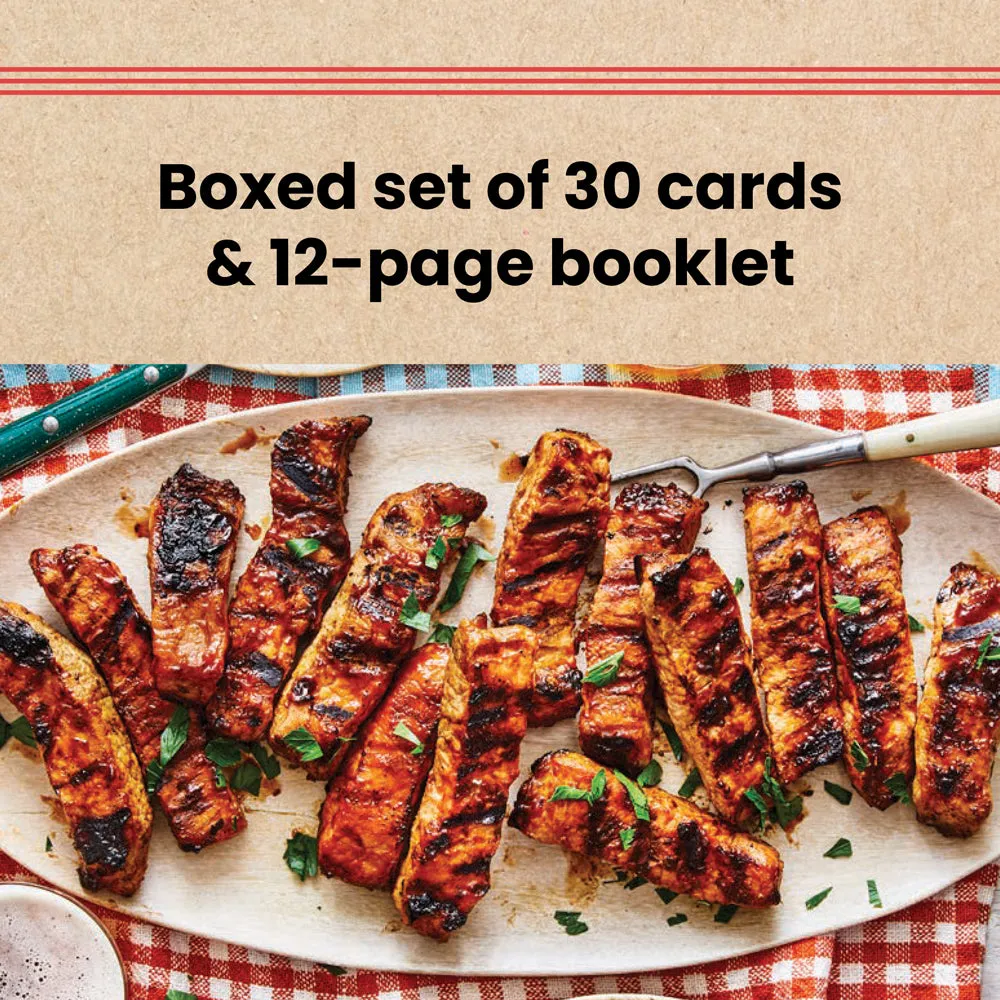 Games Room BBQ Deck receptkort grill 30 kort