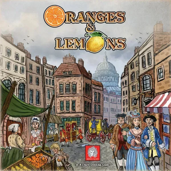 Dragon's Lair Oranges & Lemons brädspel 2–5 spelare strategi
