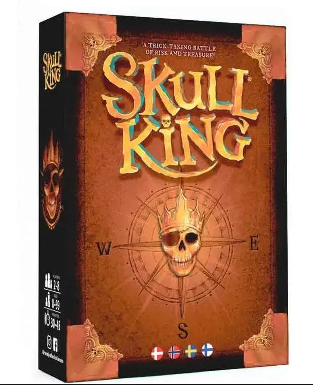 Dragon's Lair Skull King Nordic kortspel stickspel