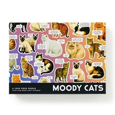Dragon's Lair Moody Cats pussel 1000 bitar katter