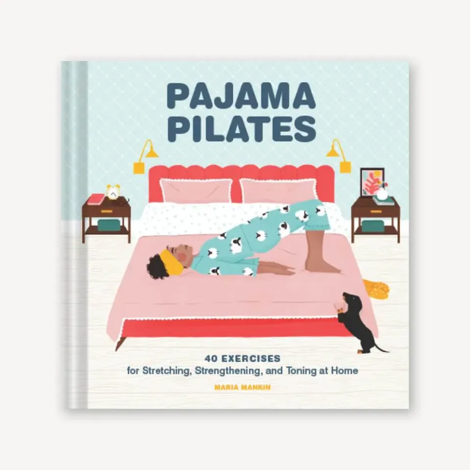 Games Room Pajama Pilates träningsbok 40 övningar