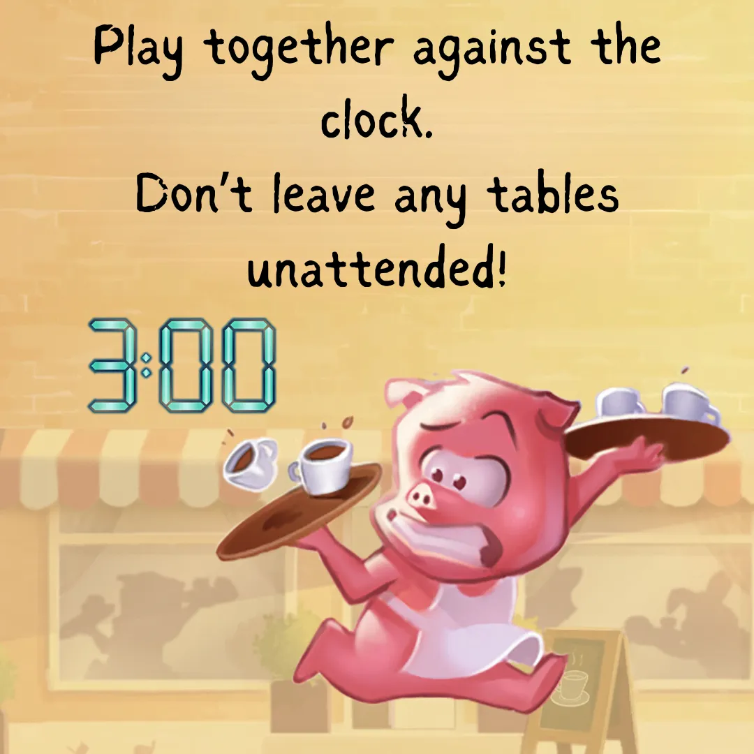 Kosmos Games Open & Play 3 Minute Crazy Cafe kortspel