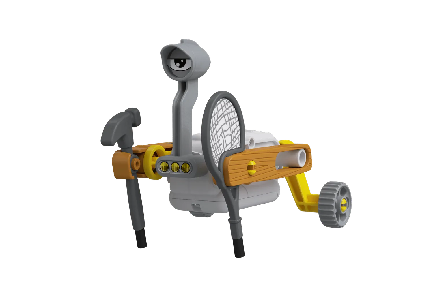 Kosmos ReBotz Pitti gående robot byggsats