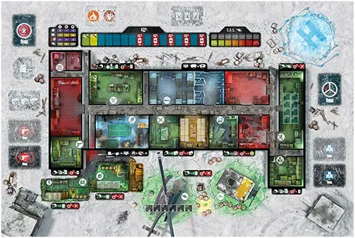 Pendragon The Thing Giant playmat spelmatta 100x66