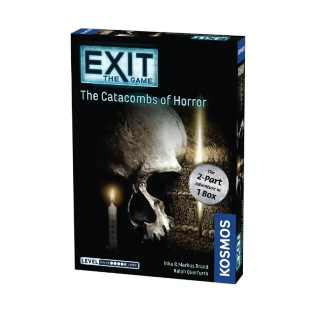 EXIT The Catacombs of Horror spel dubbelstor svår 4,5