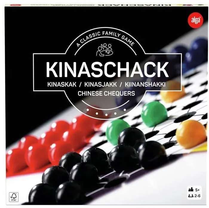 Alga Kinaschack brädspel 2–6 spelare