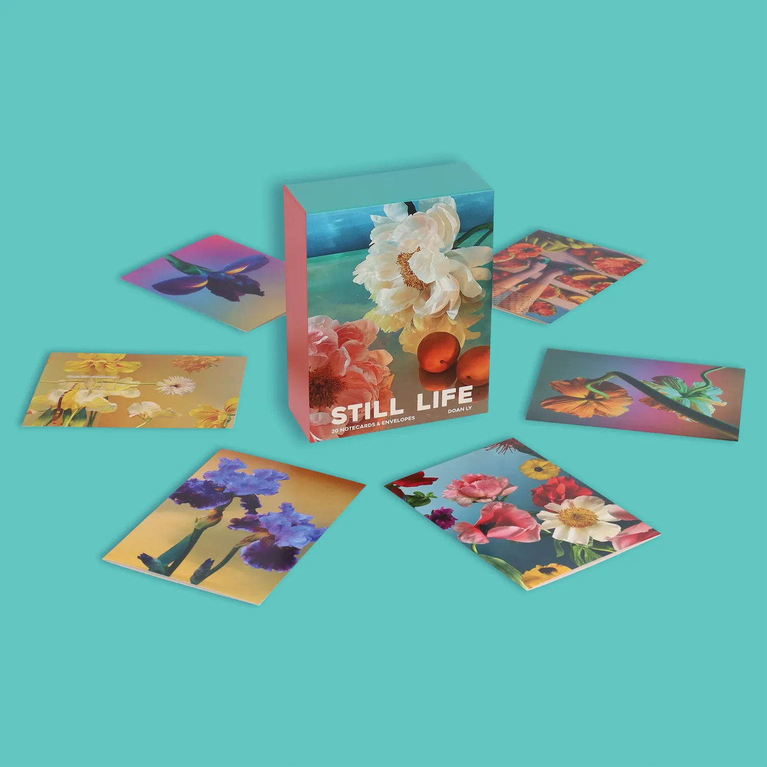 Games Room Still Life kortset 20 kort blommor