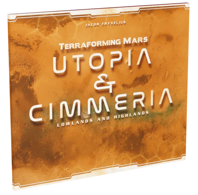 Terraforming Mars Utopia & Cimmeria expansion 2 kartor