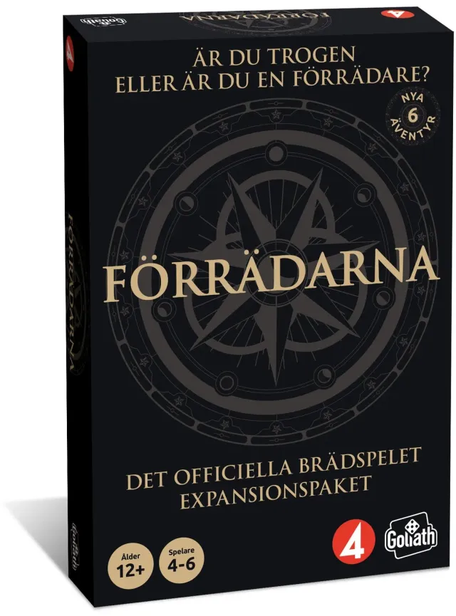 Dragon's Lair Förrädarna expansionspaket 6 äventyr svenska