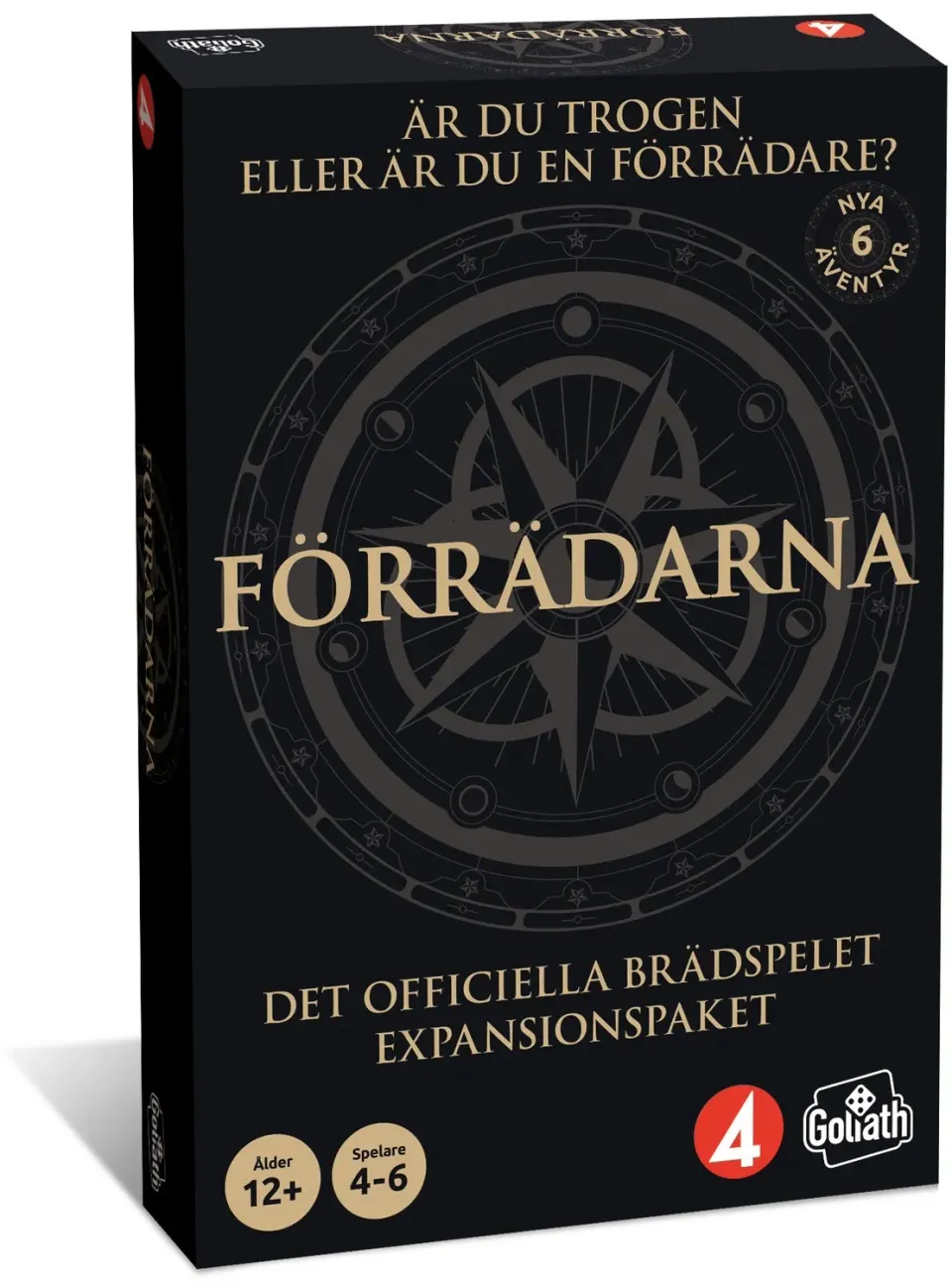 Dragon's Lair Förrädarna expansionspaket 6 äventyr svenska