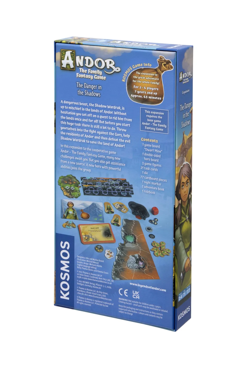 Kosmos Games Andor Danger in the Shadows expansion