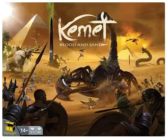 Dragon's Lair Kemet Blood and Sand brädspel 2-5 spelare