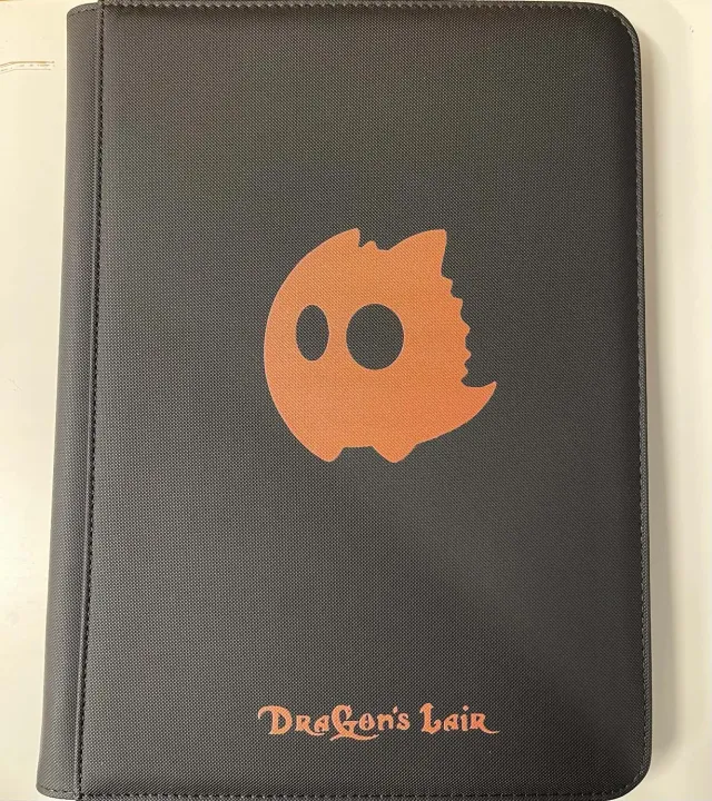 Dragon's Lair Zip Cardbinder 9-Pocket samlarpärm orange