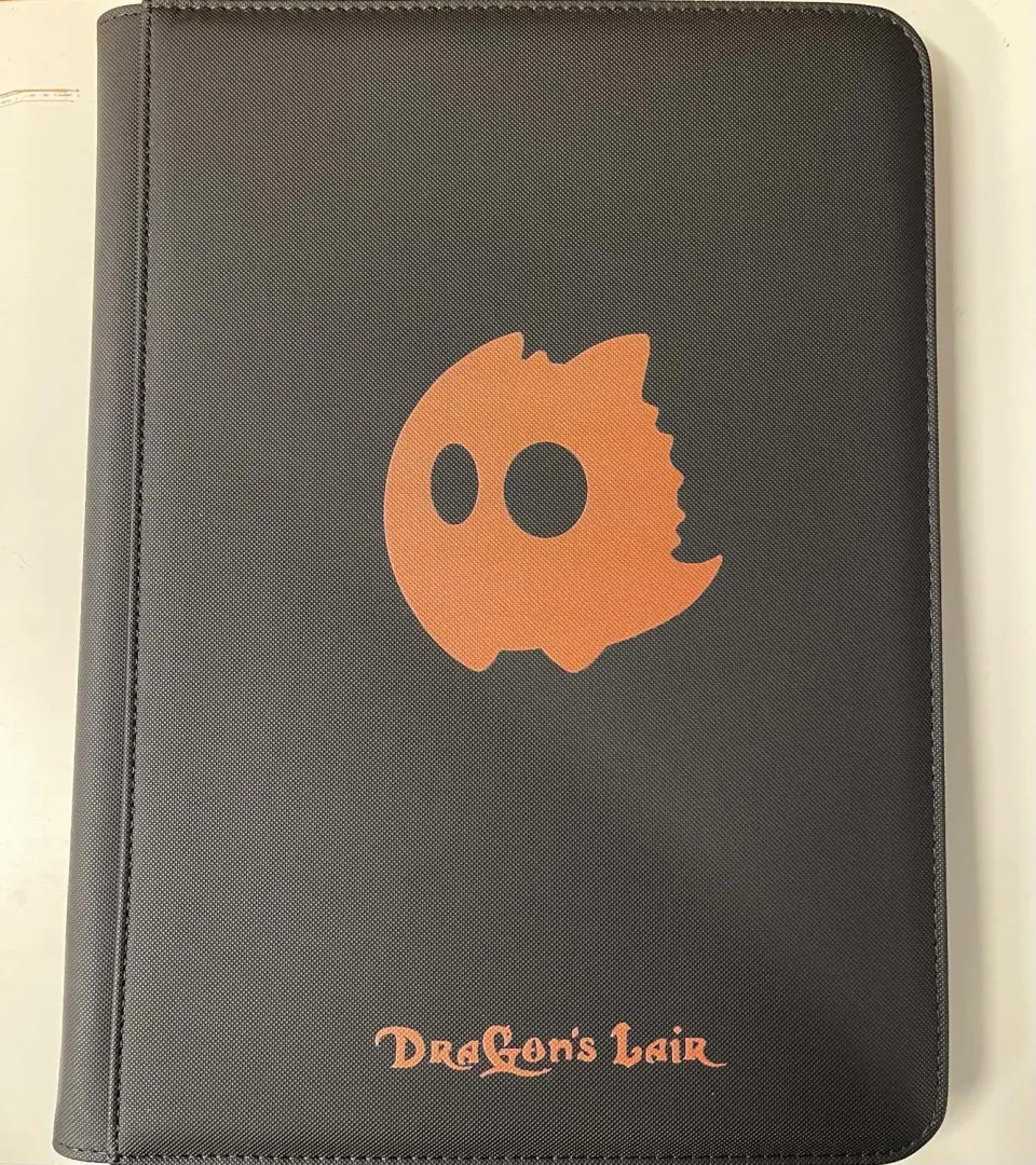 Dragon's Lair Zip Cardbinder 9-Pocket samlarpärm orange
