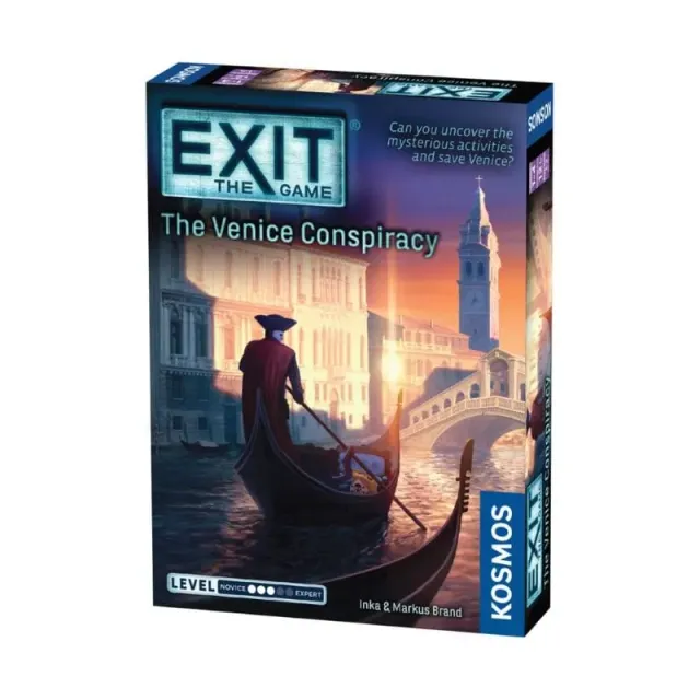 Kosmos EXIT Venice Conspiracy escape-spel Venedig