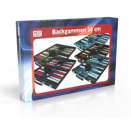 Dragon's Lair Backgammon vinyl 38 cm spel svart grdn klassiskt