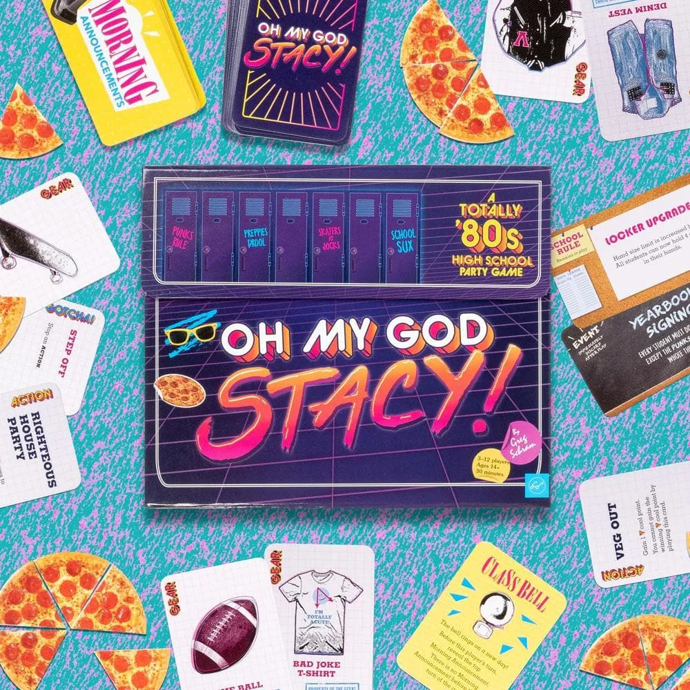 Games Room Oh My God Stacy kortspel 152 kort 3–12 spelare