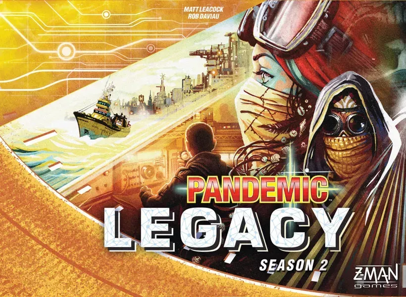 Pandemic Legacy Season 2 Yellow samarbetsspel kampanj