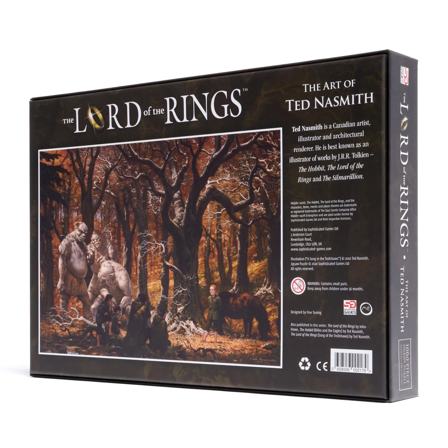 Kosmos Lord of the Rings Trollshaws pussel 1000 bitar