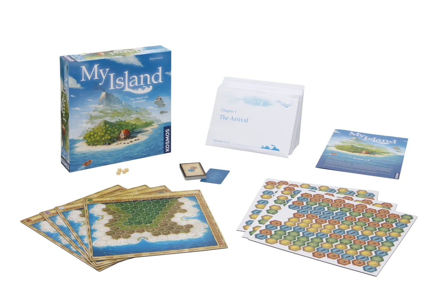 Kosmos My Island brädspel legacy 24 kapitel