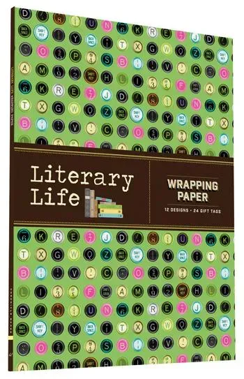 Games Room Literary Life presentpapper böcker